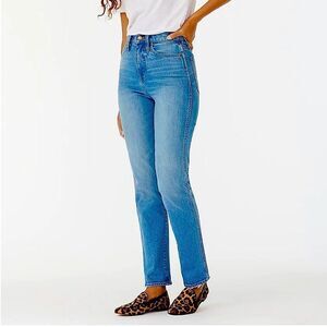 J.Crew Stovepipe Jeans Size 30 Raw Hem High Rise New, tags removed